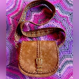 Indigo Soul faux leather boho shoulder bag